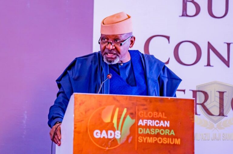 Buhari challenges African diaspora at global conference in Abuja THE