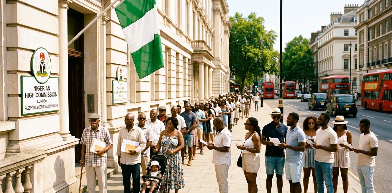 Nigeria Sends Passport Intervention Team to the UK - THE AFRICAN COURIER. Reporting Africa and its Diaspora!